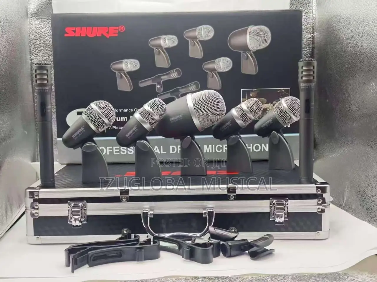 Shure 7 Pieces Drum Kits