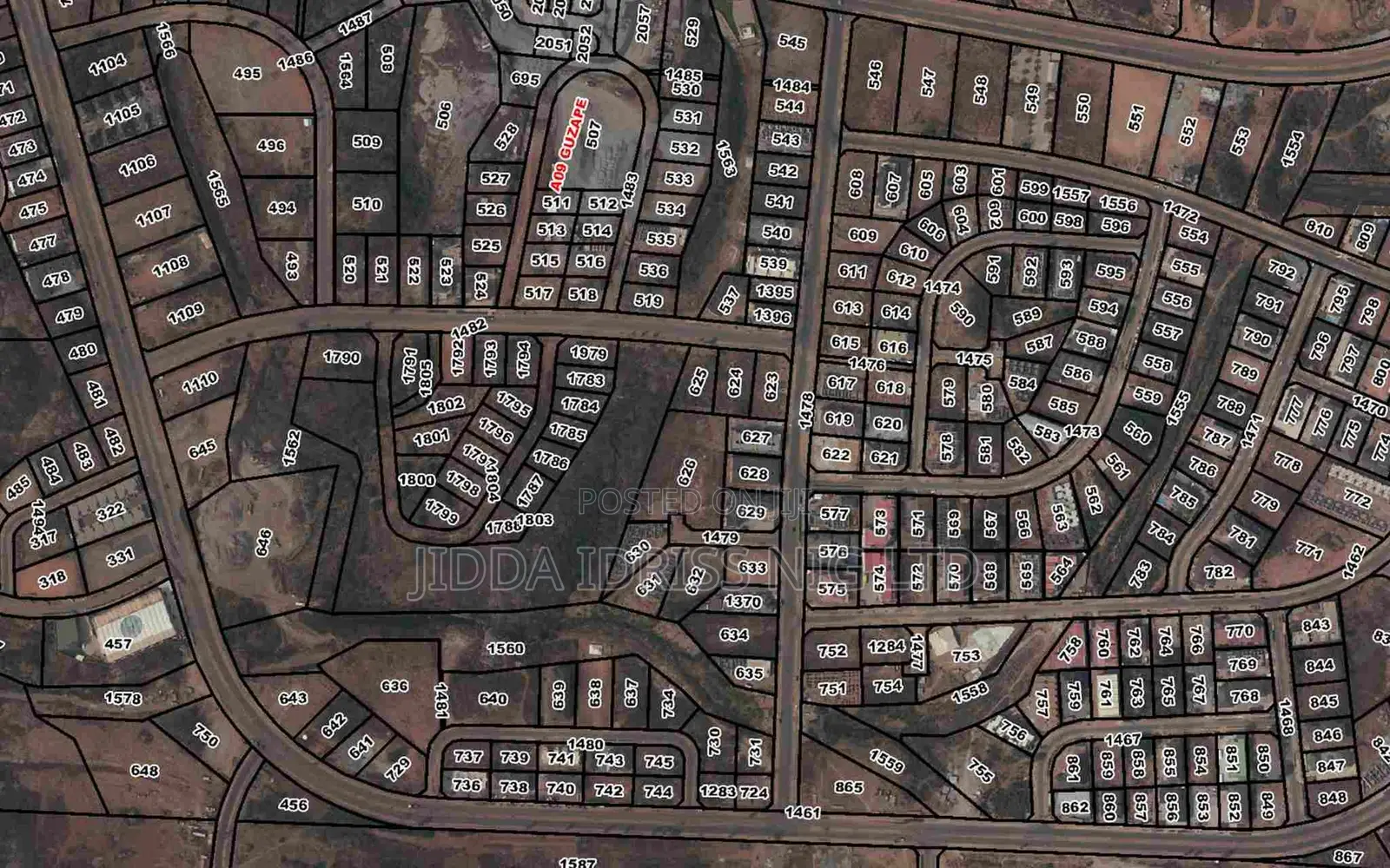 Prime Guzape Main Plot With C of O – 1,264sqm