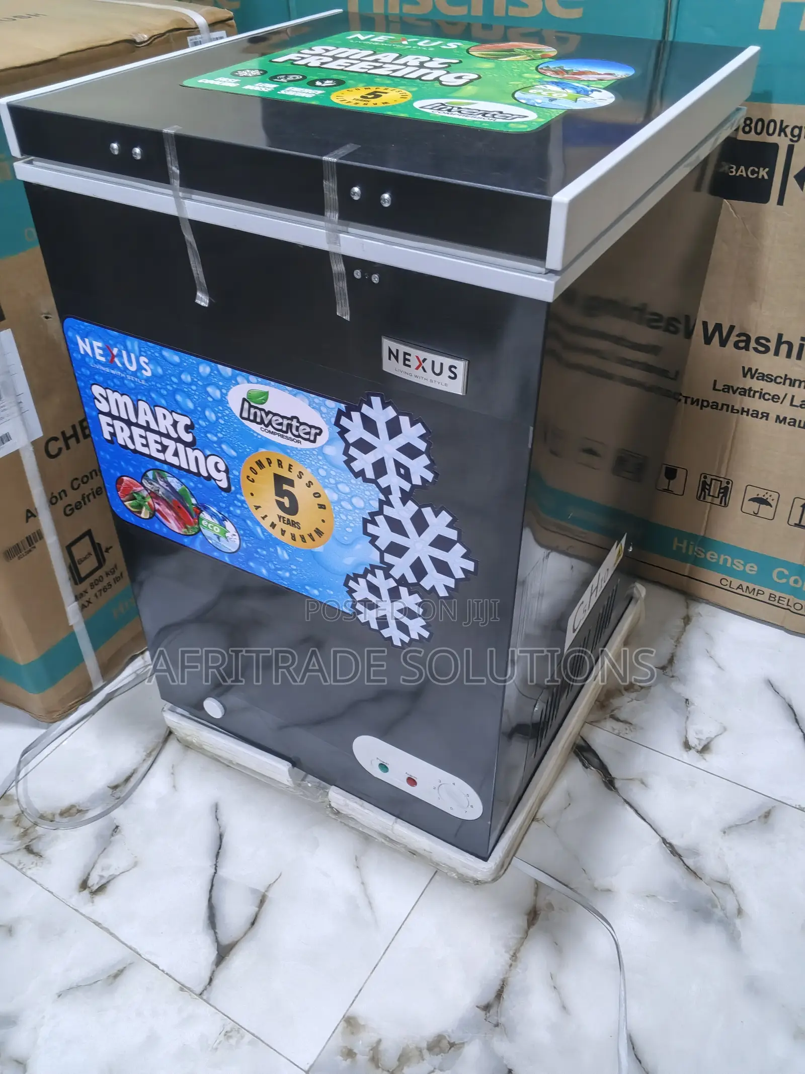Nexus Nx-150hei 100l Deep Chest Freezer for Homes