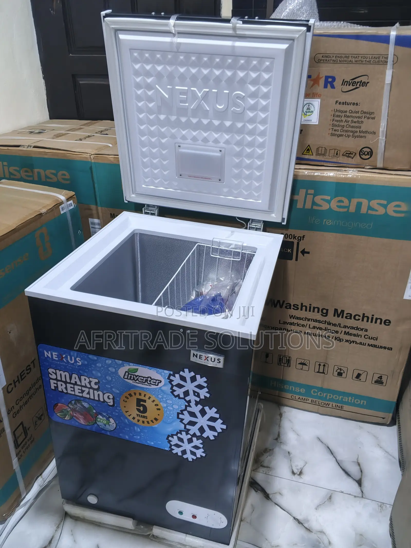 Nexus Inverter Chest Freezer Nx-150hei 100l