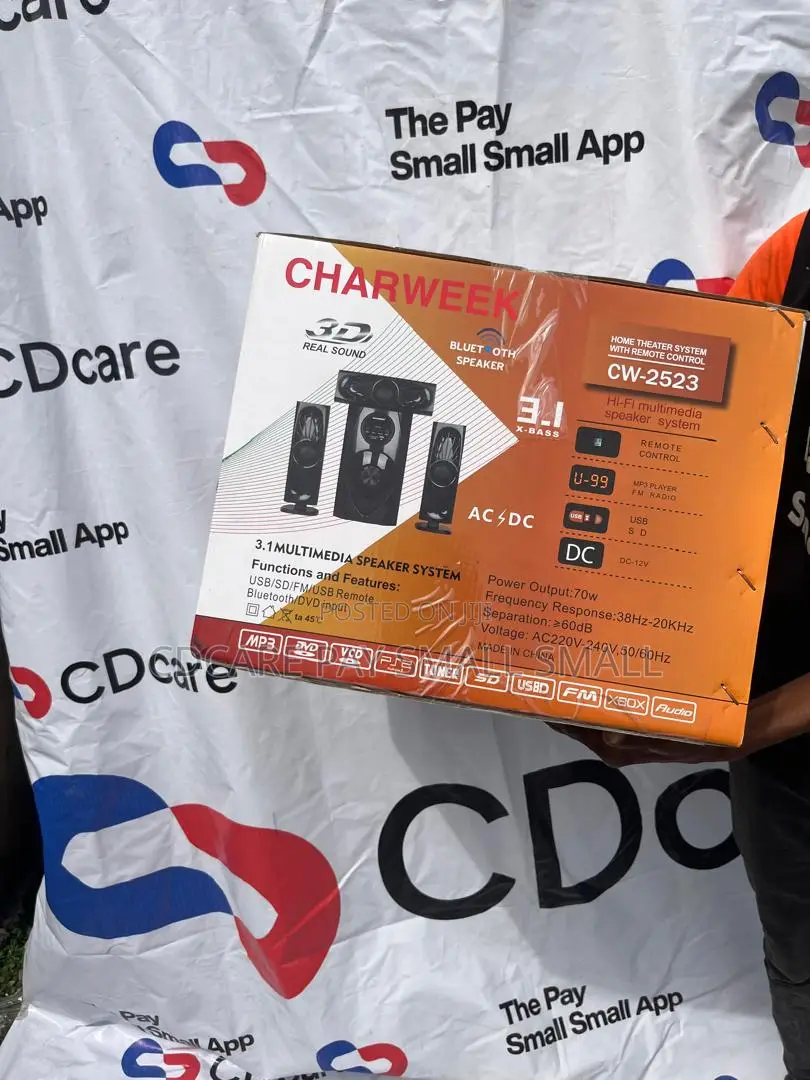 Pay Small Small Charweek Home Theatre on Cdcare.App