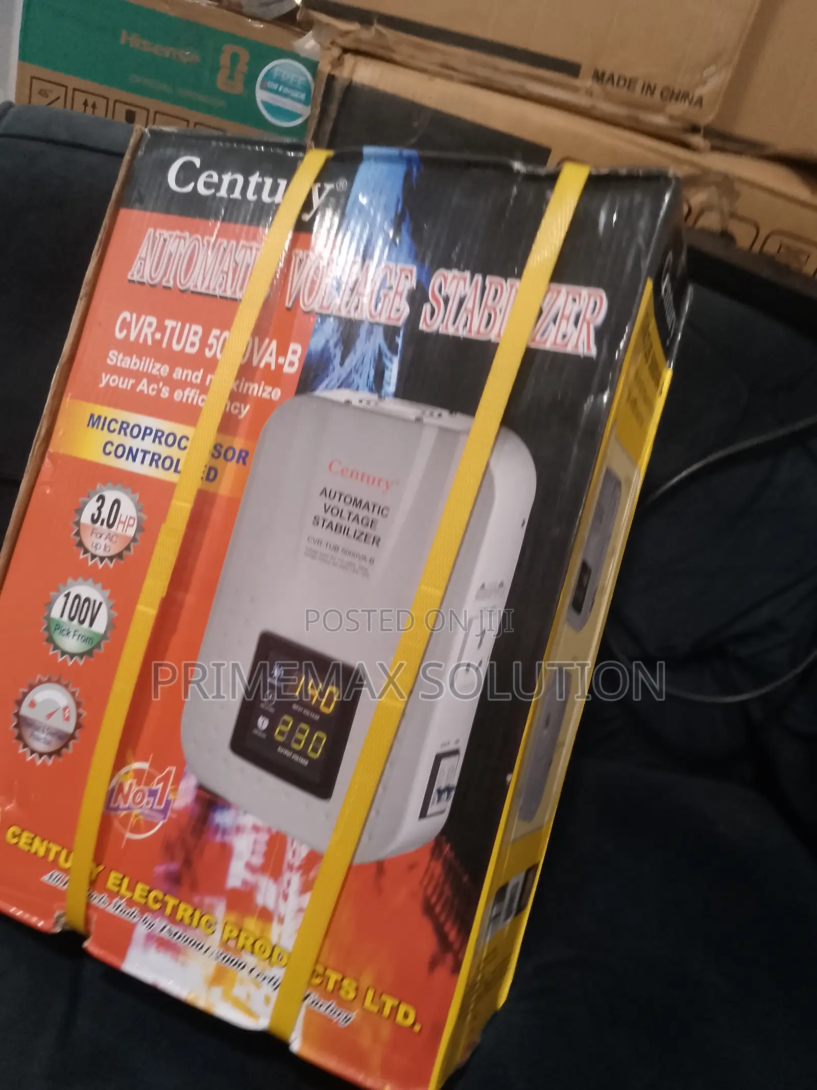 Century CVR-Tub 5000va Voltage Stabilizer 230v 50hz