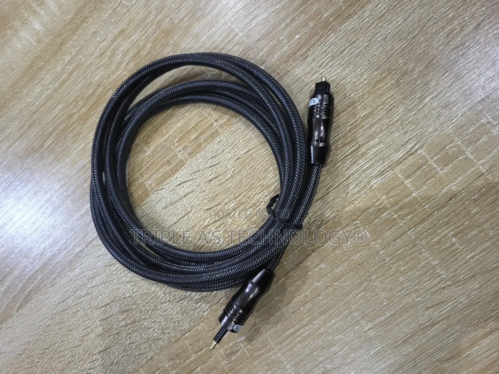 3.5mm Mini Toslink To Toslink Optical Audio Cable
