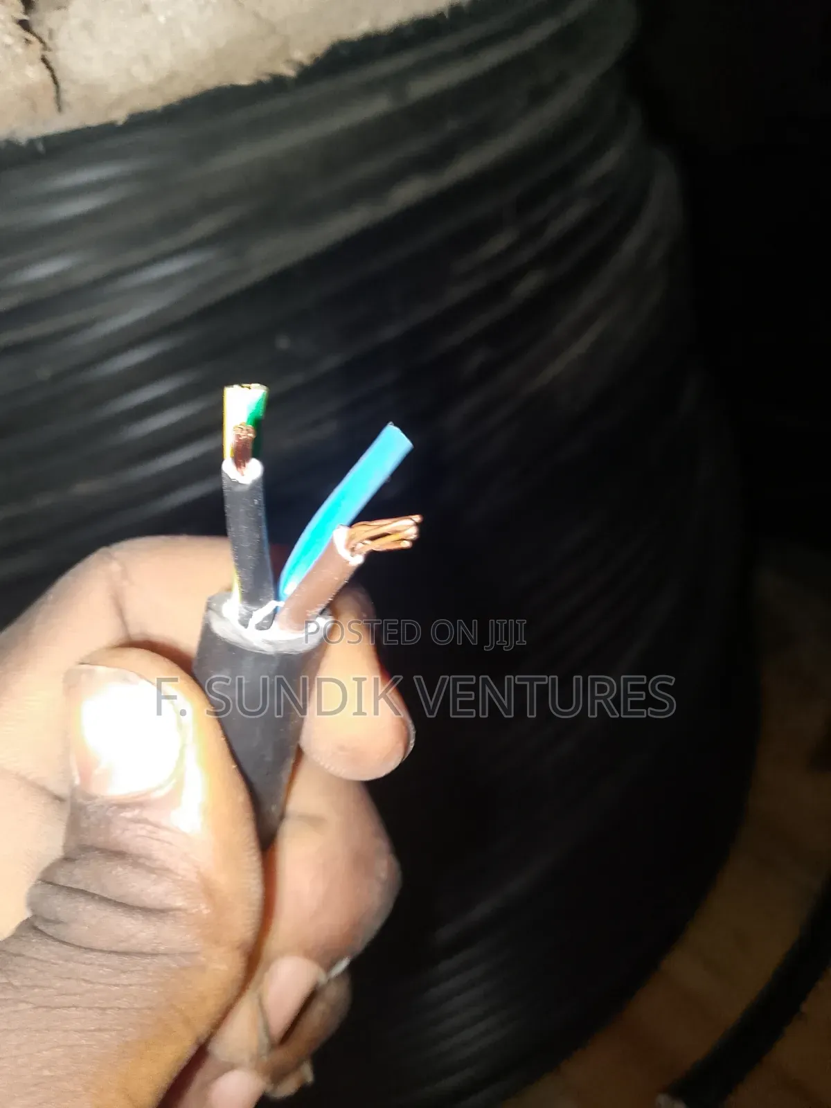 2.5mm 4core Flexible Cable