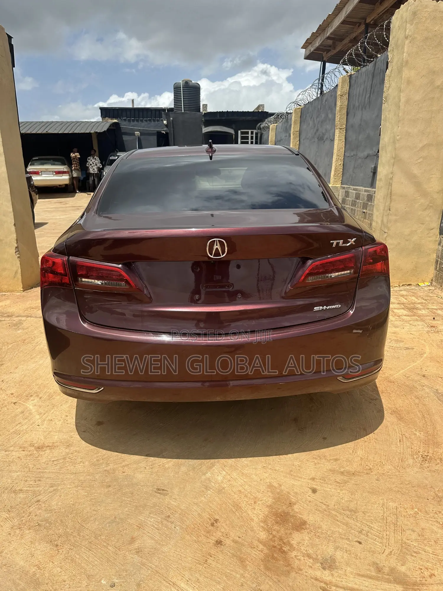 Acura TLX Tech FWD (2.4L 4cyl 8M) 2015 Red