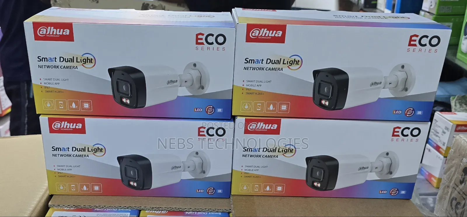 Dauha 2mp Ip Bullet Smart Dual Light Audio Camera Dh-Ipc-Bie29-a-Il
