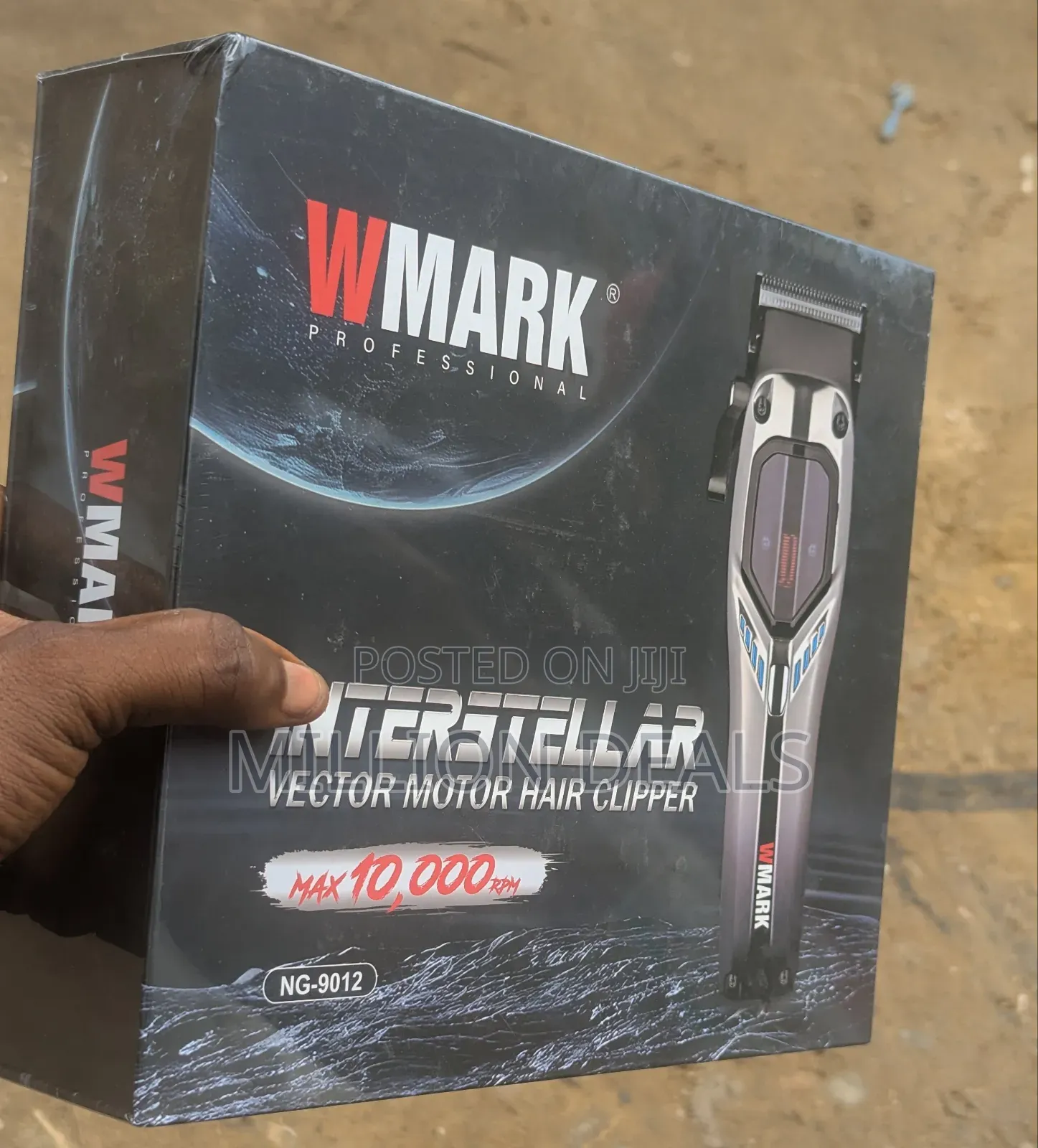 Max Men's Barber High Speed Rechargeable Hair Clipper