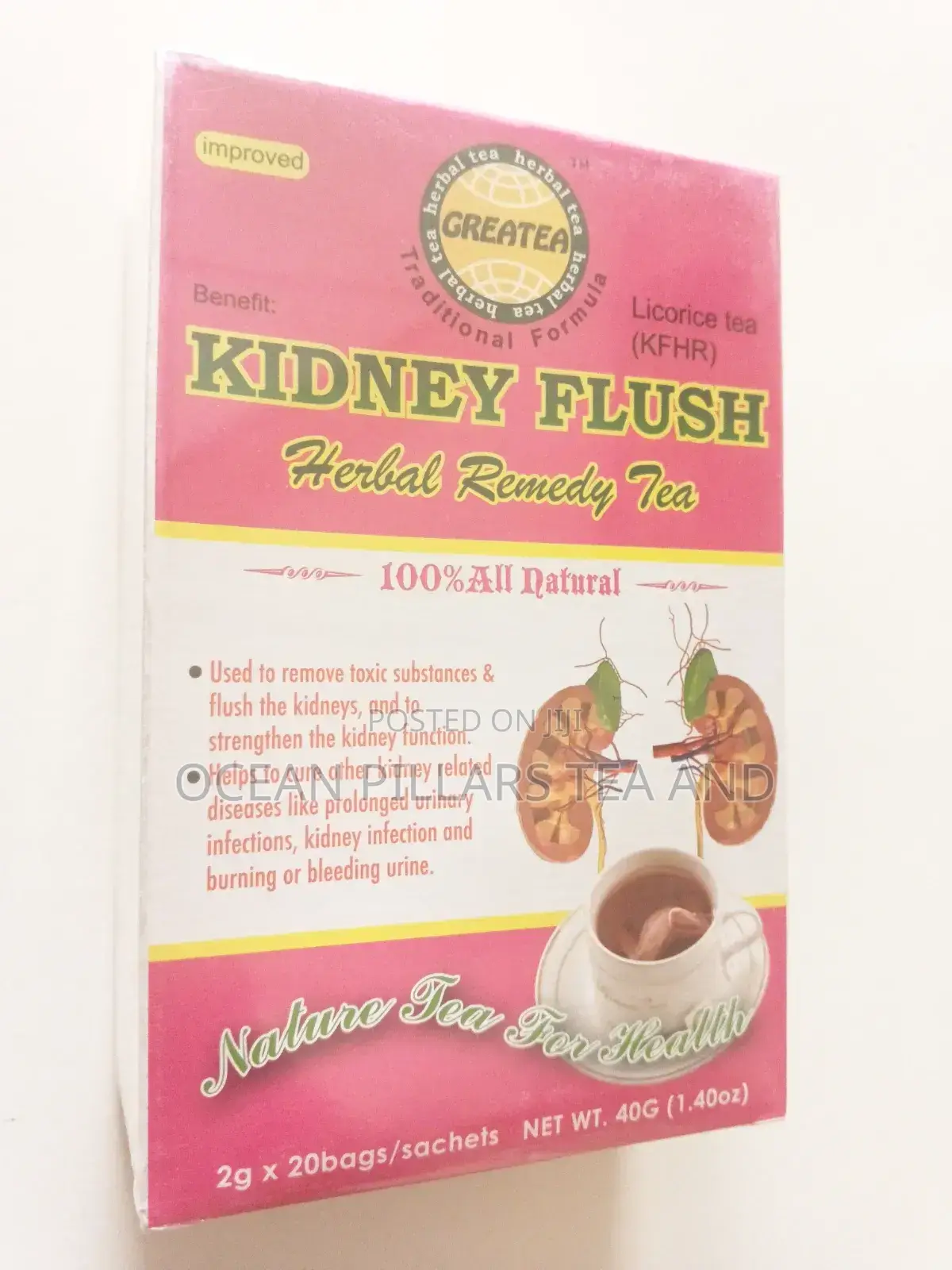 Improved Kidney Flush Herbal Tea