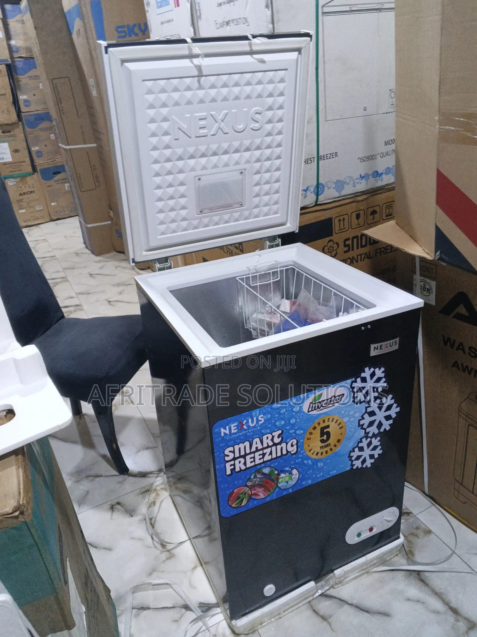 Nexus Nx-150hei Compact Chest Freezer – 100 Litres