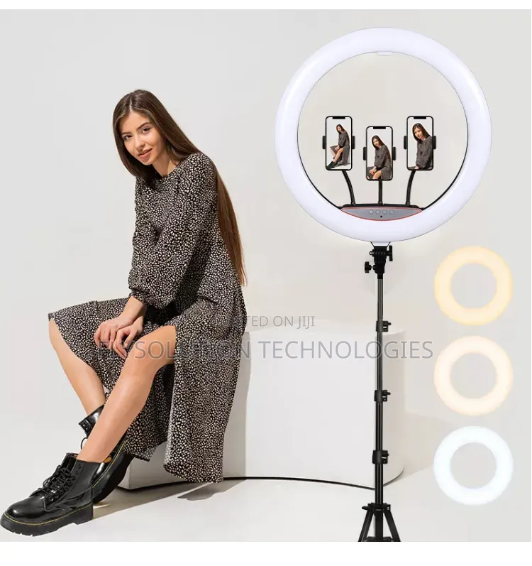 22 Inches RGB Ring Light With Tripod Ljj22 Major Live Light