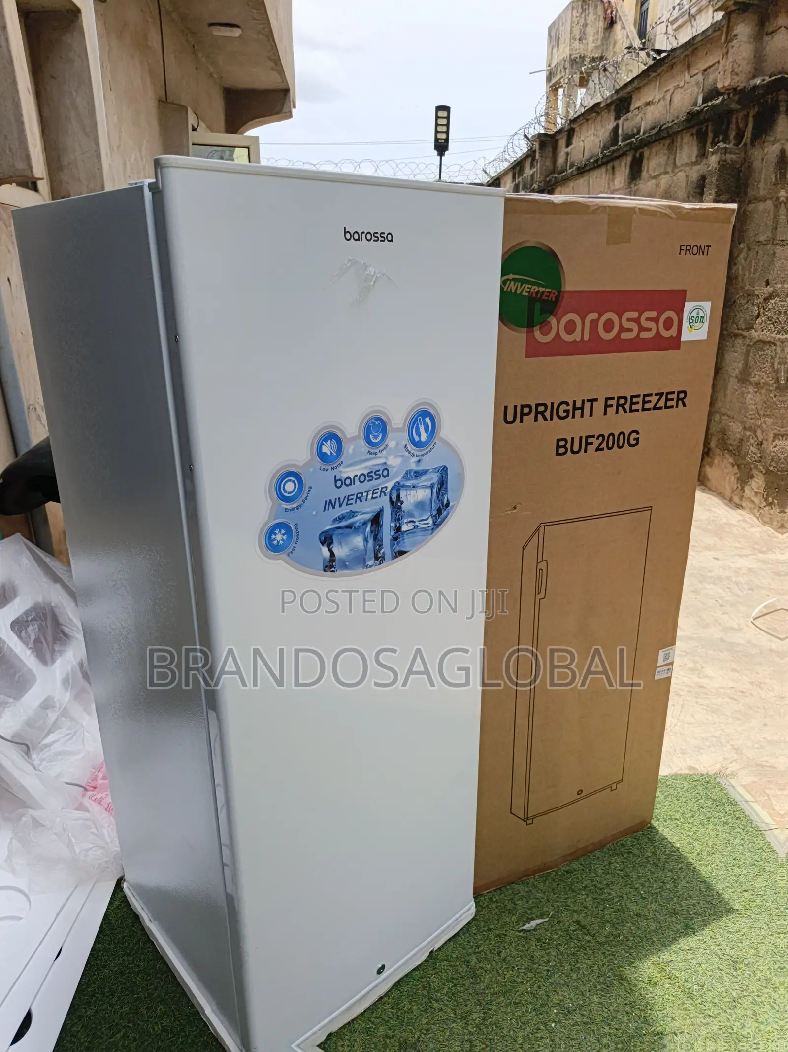 Barossa200l Upright Freezer[Buf200g]Reliablecommercial Storage Freezer