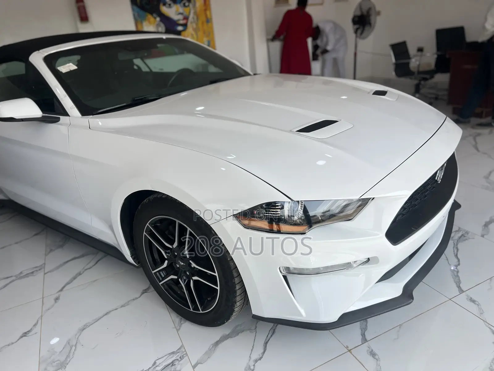 Ford Mustang EcoBoost Premium Convertible 2020 White