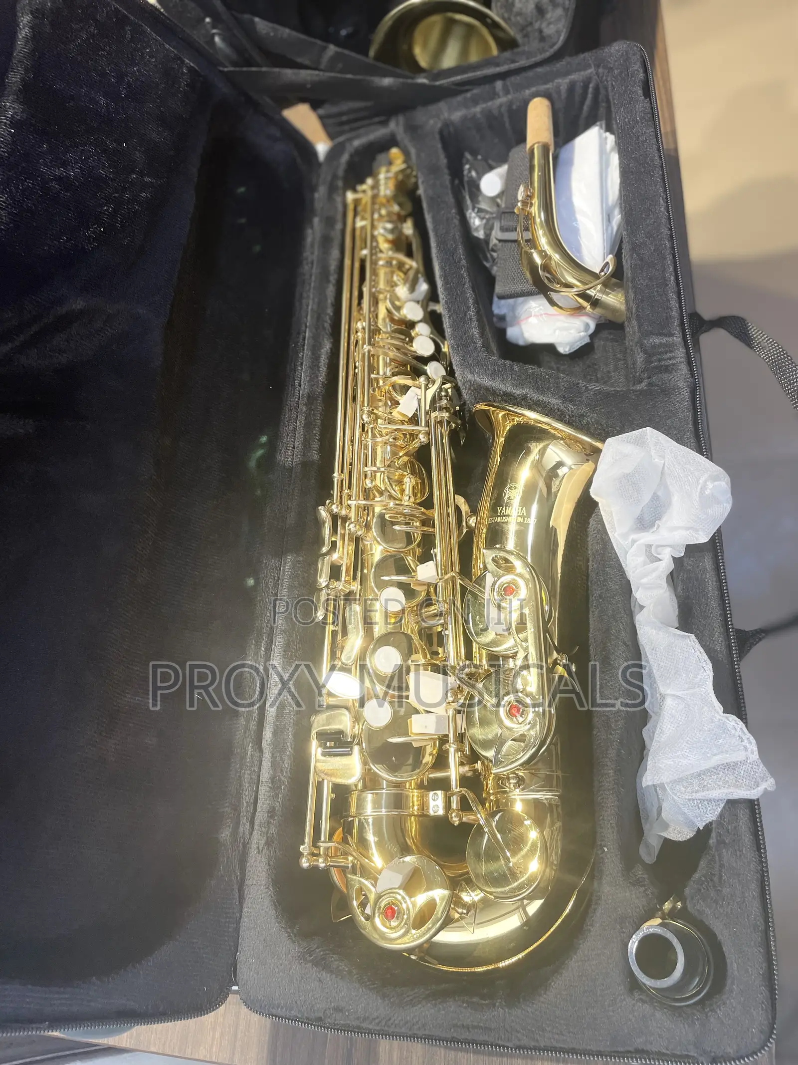 Yamaha Professional Gold Alto Saxophone