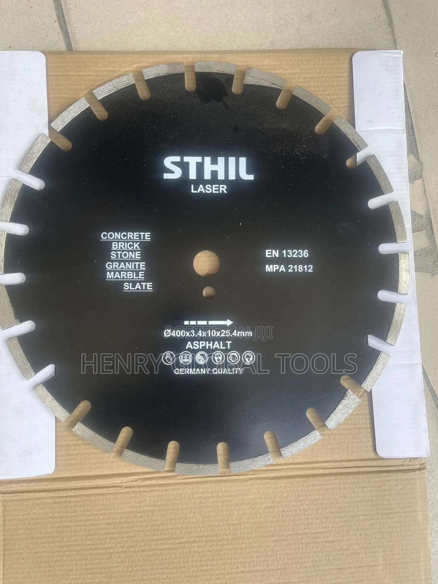 14” 400mm Original Sthil Asphalt Cutting Disc