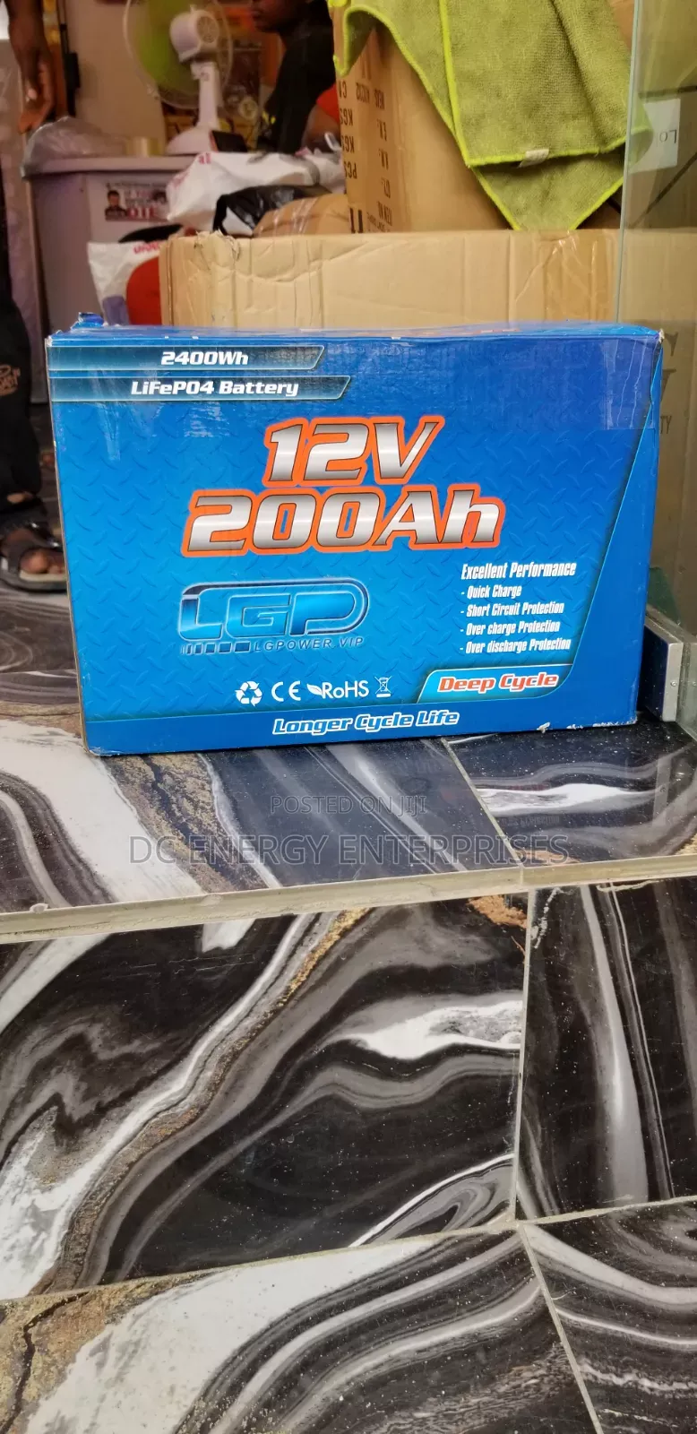 200ah 12v CGP Lithium Battery