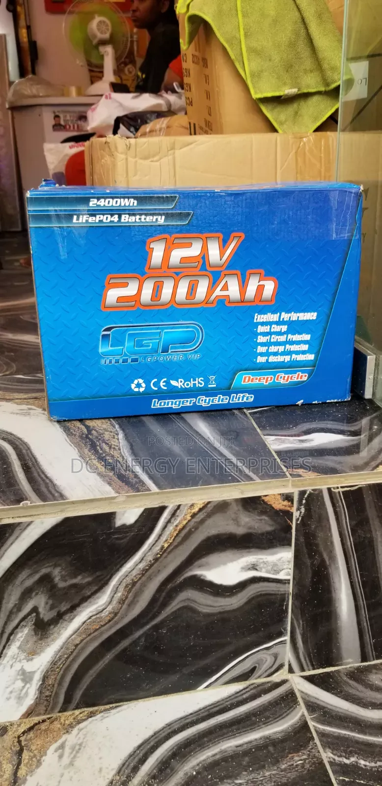 200ah 12v CGP Lithium Battery