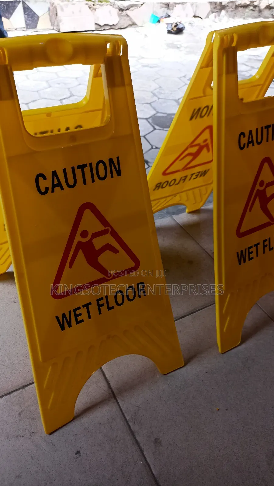 Caution Wet Floor Safety Sign Board