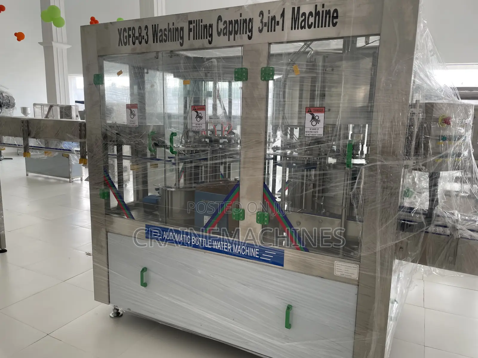 Water Bottle Filling Machine