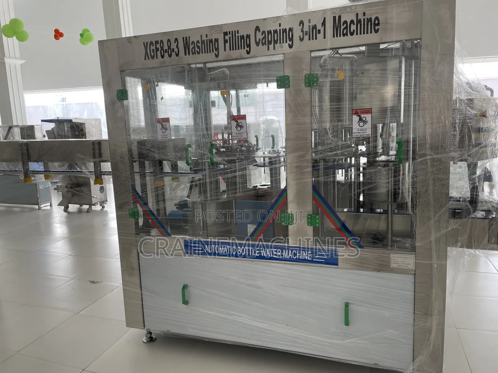Water Bottle Filling Machine