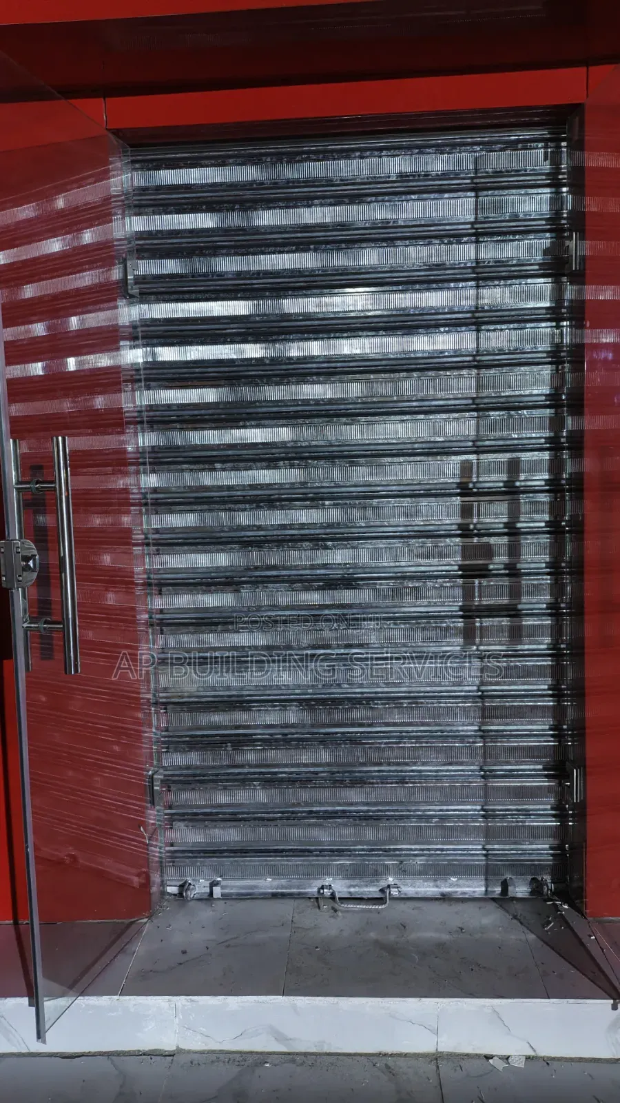 Plate Roller Shutter Door