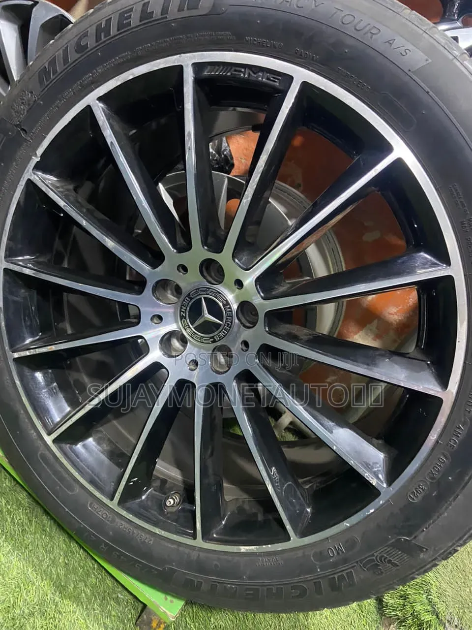 Mercedes Benz Rims and 162 Pipe