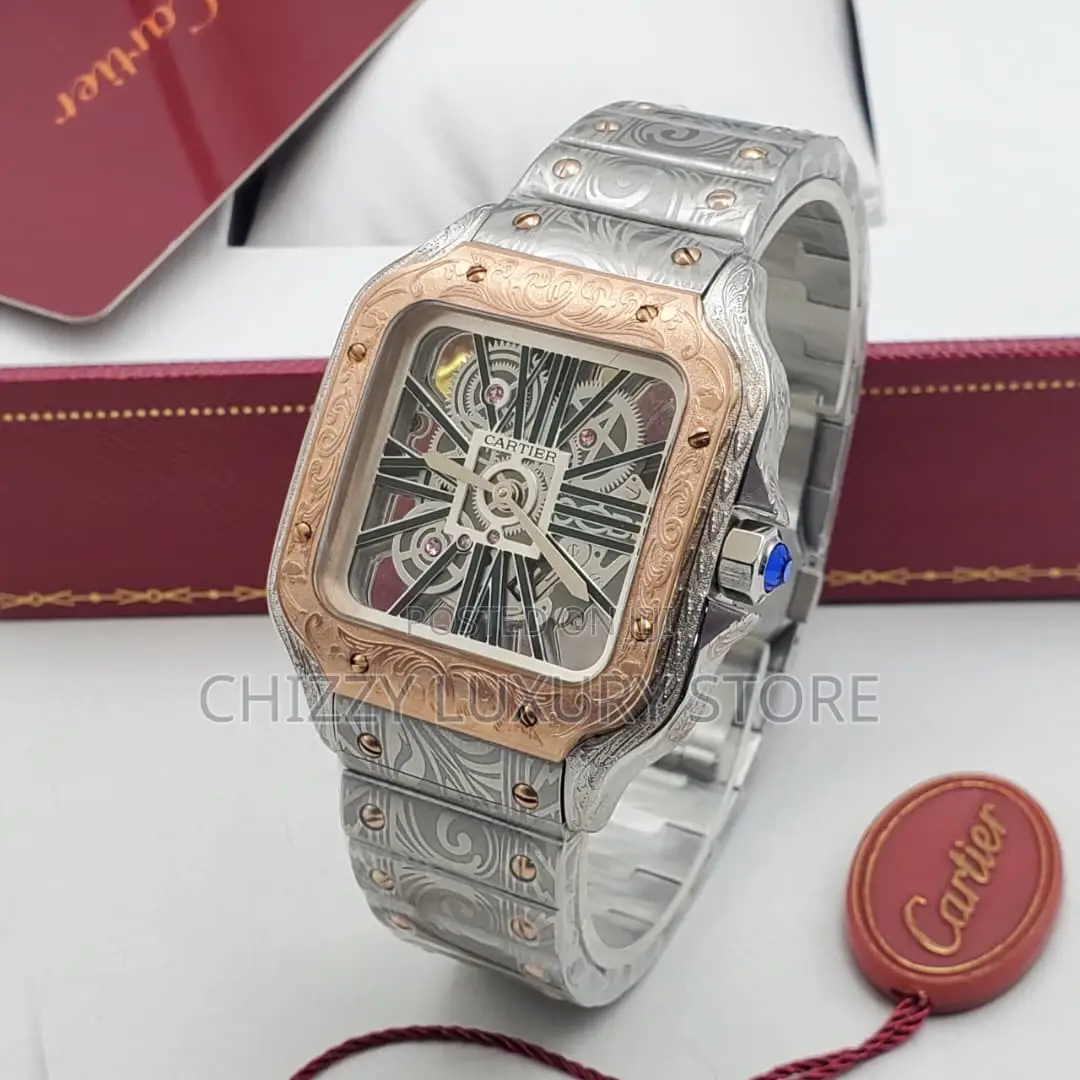 Cartier Quality Luxury Ladies Chain Strap Wristwatch