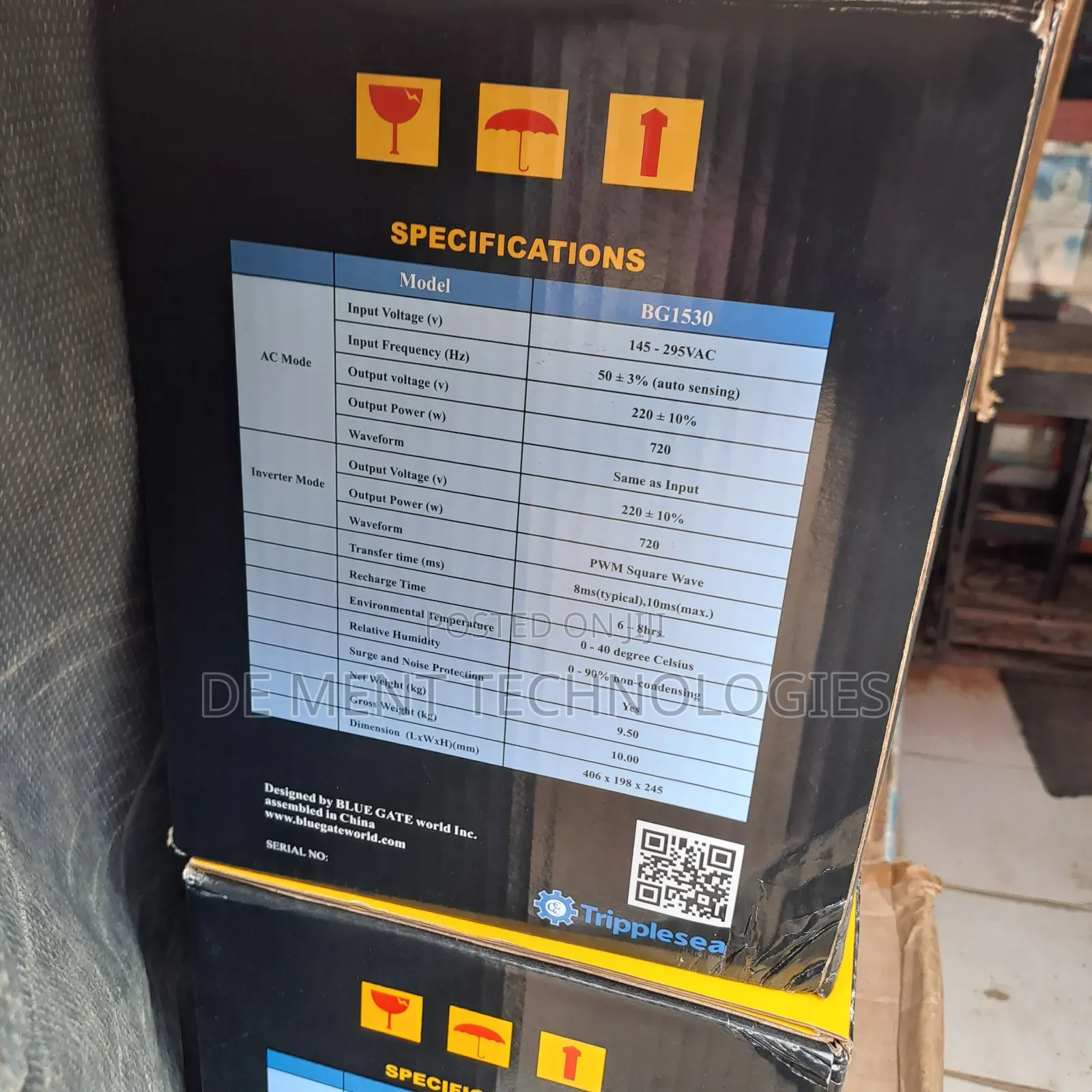 Bluegate Bg1530 Elite Pro Ups
