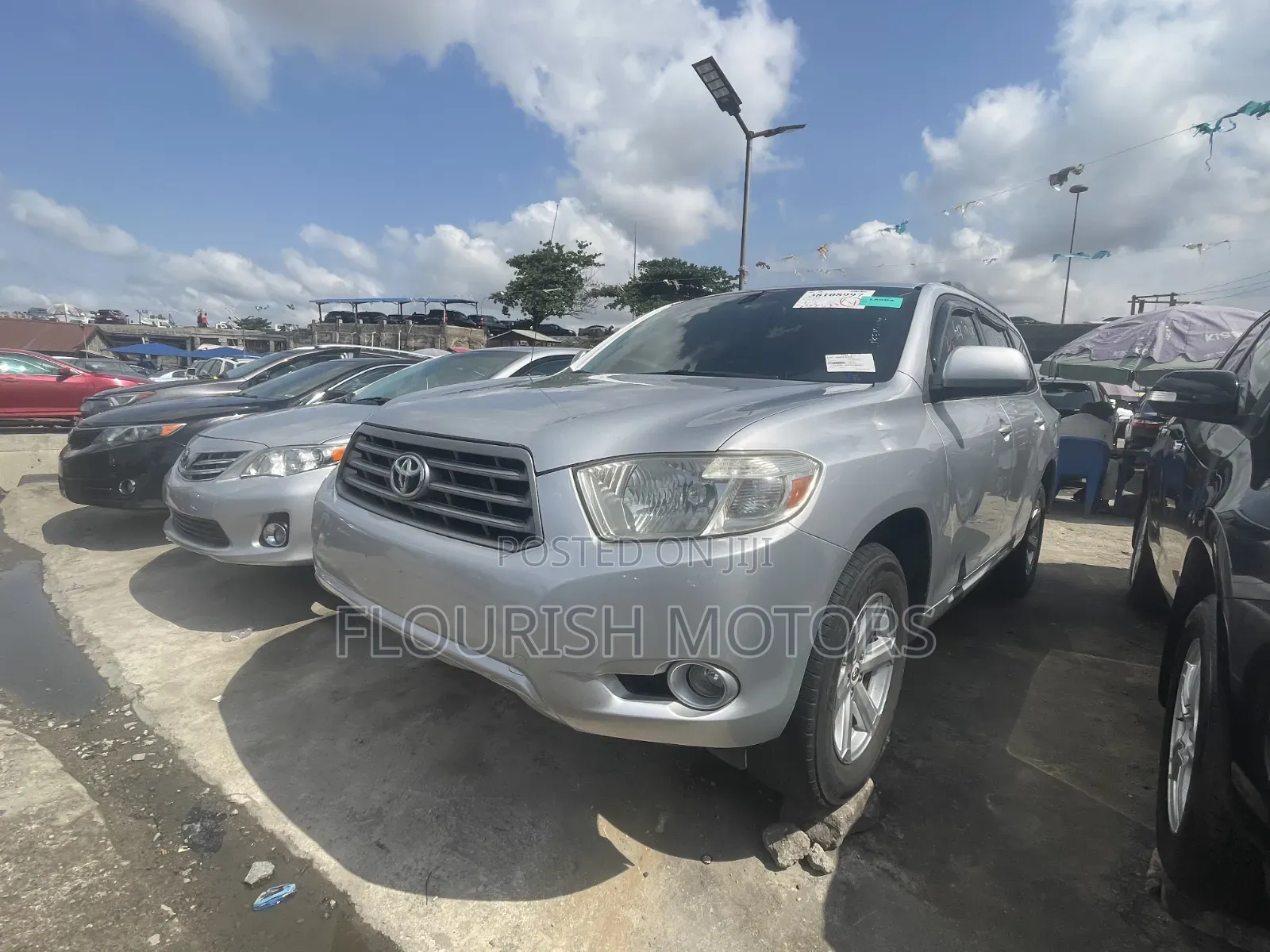 Toyota Highlander Sport 4x4 2009 Silver