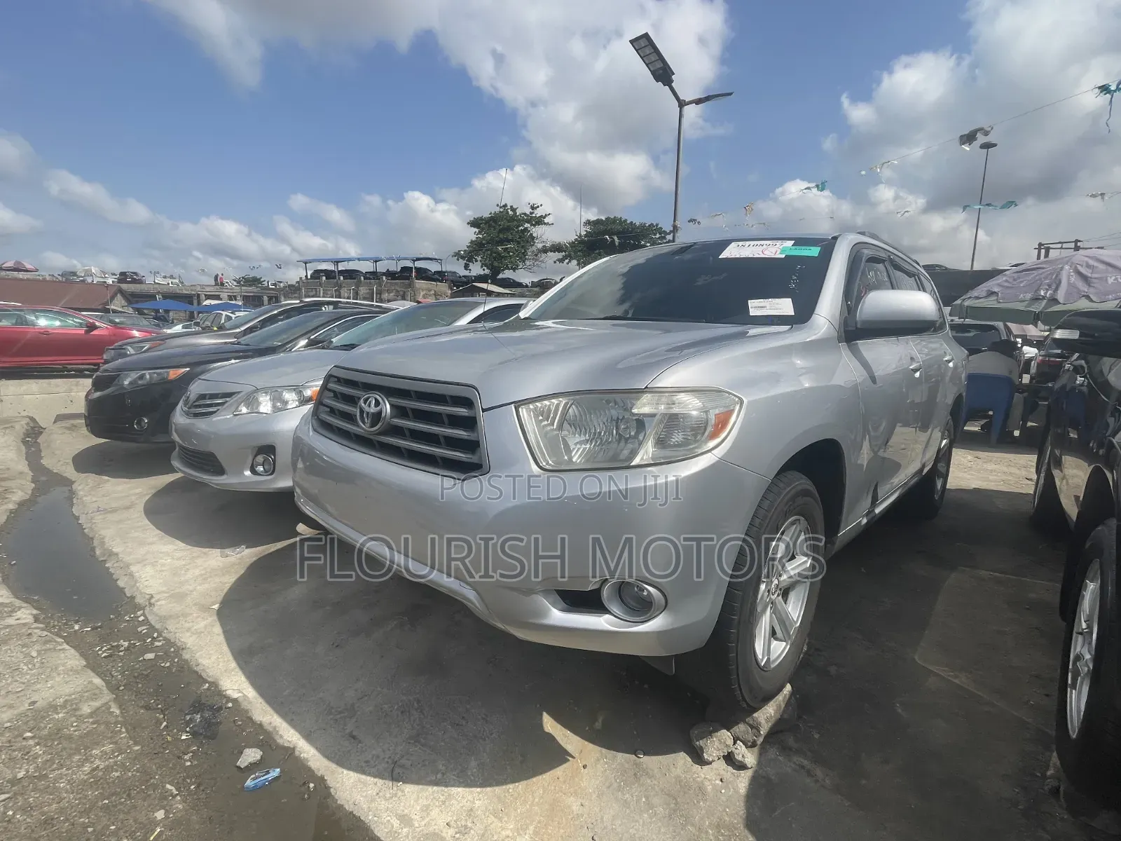 Toyota Highlander Sport 4x4 2009 Silver
