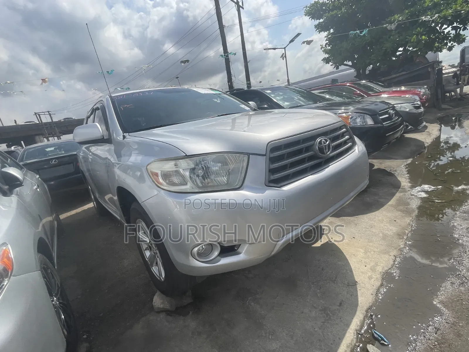 Toyota Highlander Sport 4x4 2009 Silver