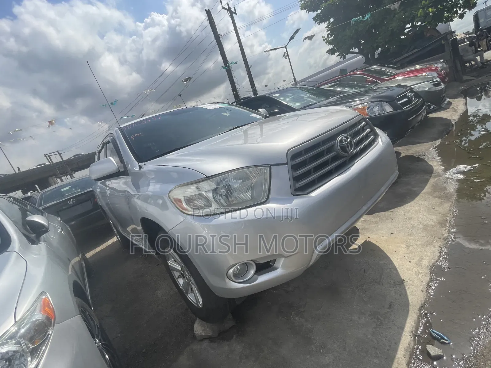 Toyota Highlander Sport 4x4 2009 Silver