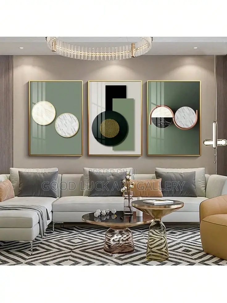 3 Pieces Set Modern Wall Art