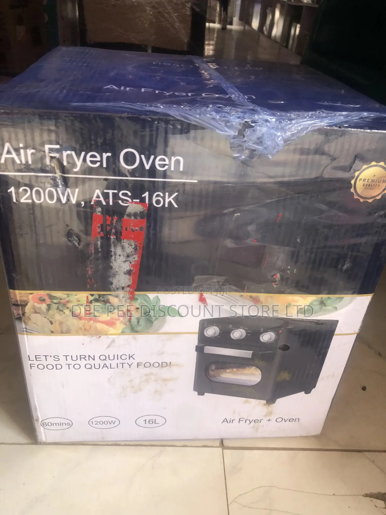 Multifunctional 16l Fryer Oven 1200w, Ats - , Solar Friendly