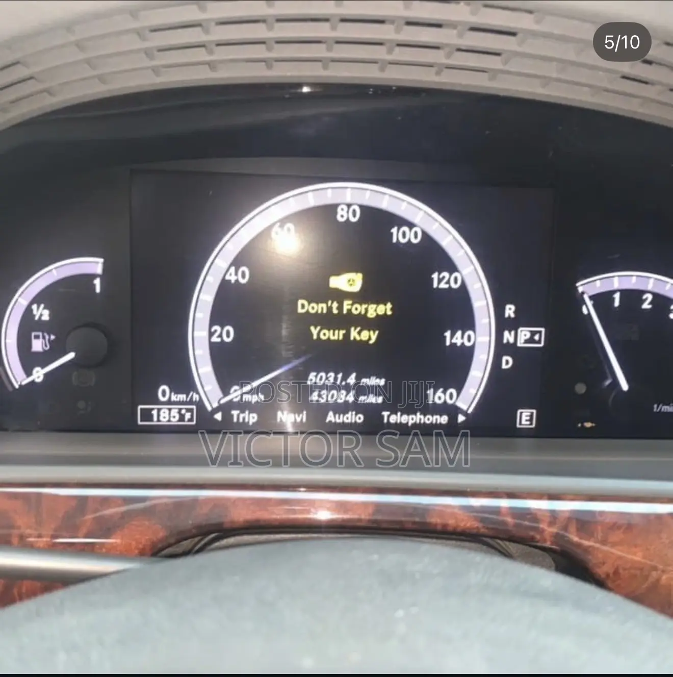 Mercedes-Benz S-Class S 600 L (V221) 2012 Black