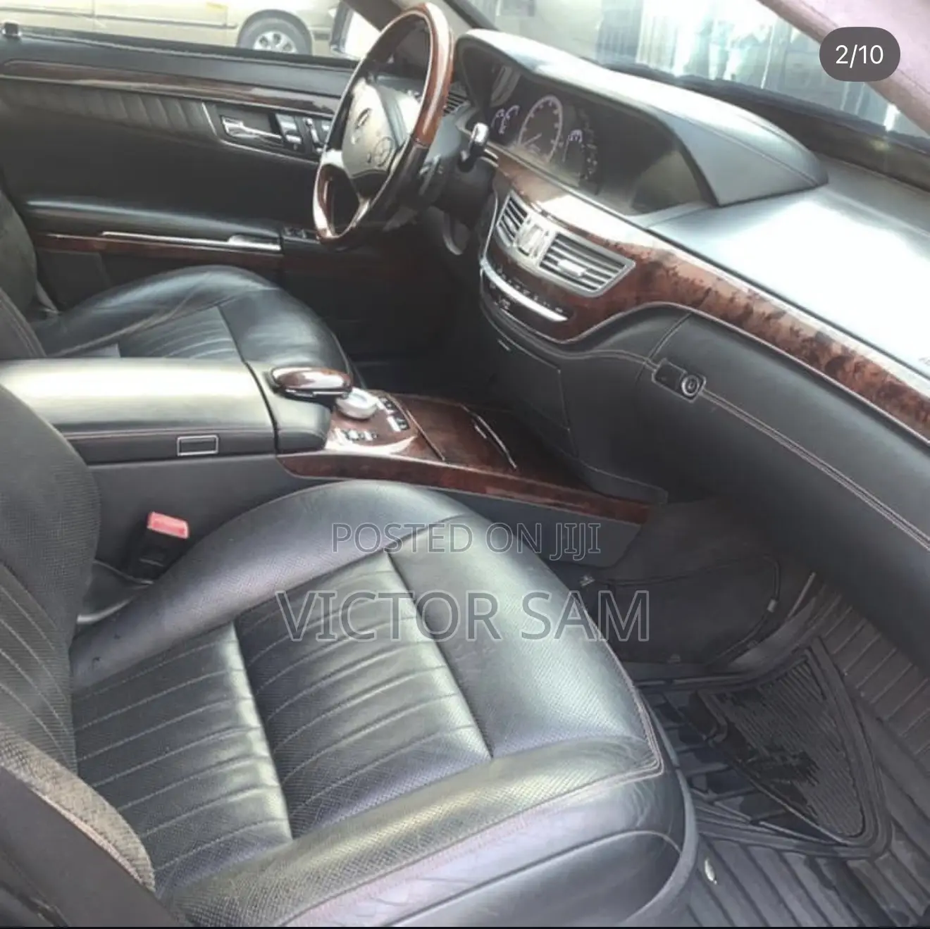 Mercedes-Benz S-Class S 600 L (V221) 2012 Black