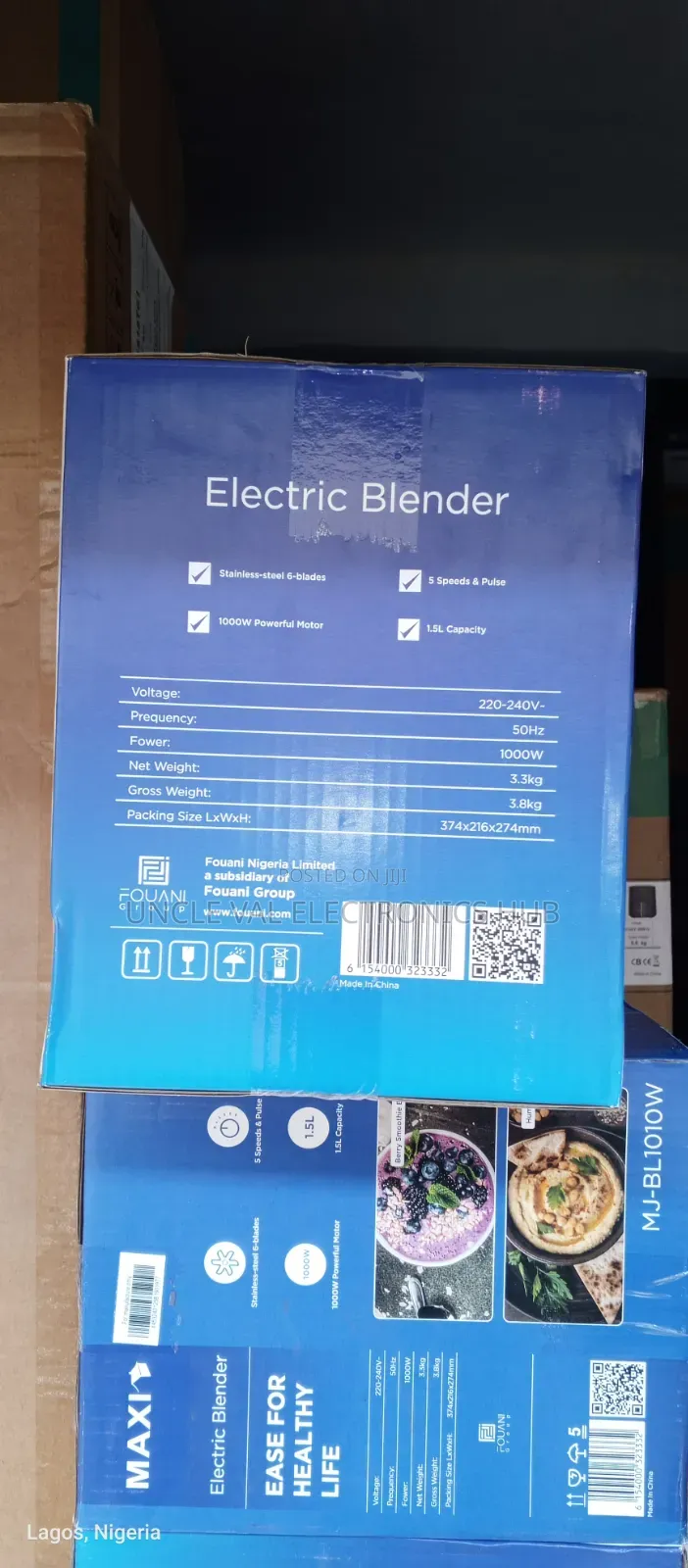 Maxi Electric Blender (Bl1010w)
