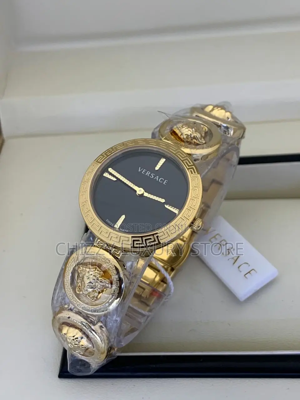 Versace Quality Luxury Ladies Water Resistance Wristwatch