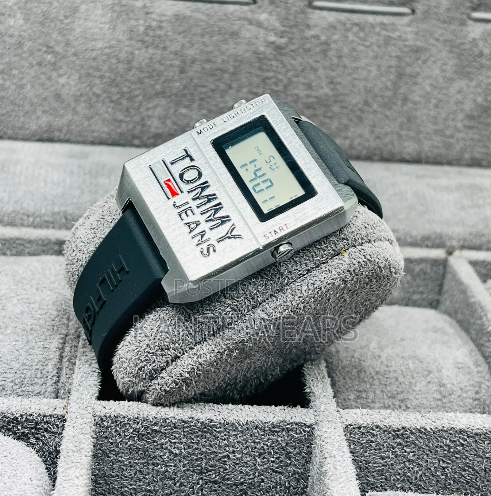 Tommy Hilfiger Silicone Digital Rubber Wristwatch` *