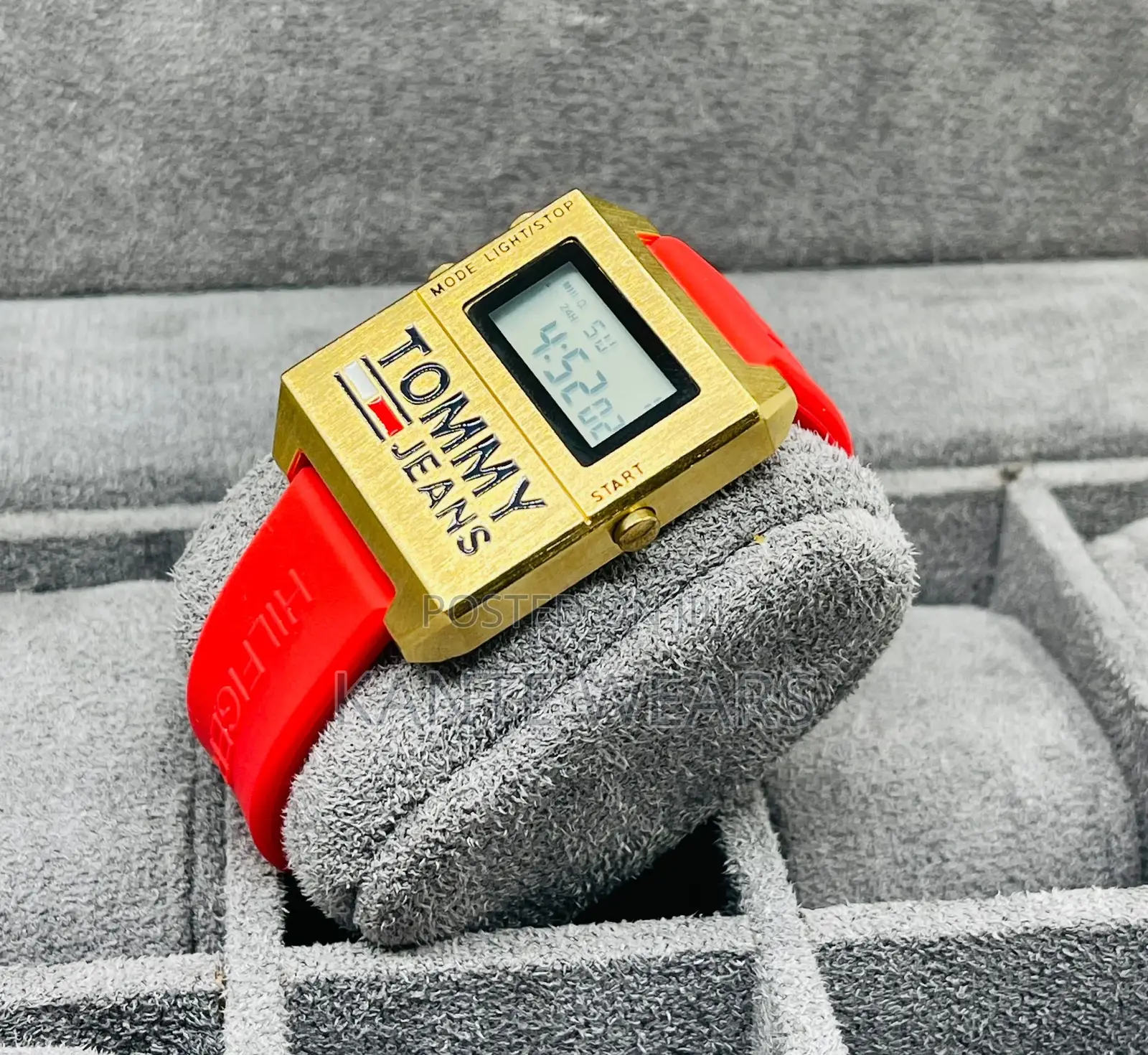 Tommy Hilfiger Silicone Digital Rubber Wristwatch` *