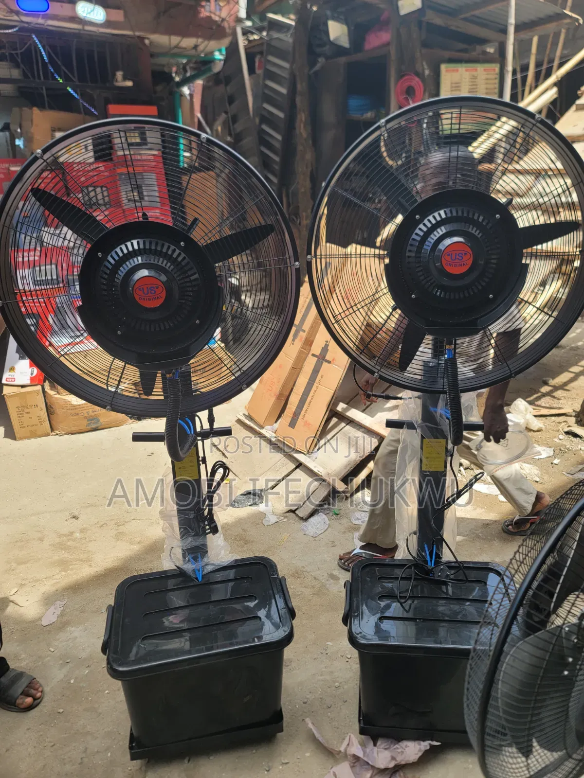 26"Inches Us [Design] Mist Fan