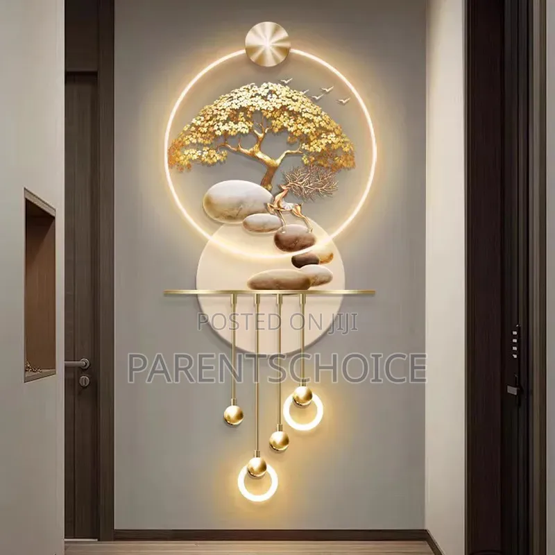 Tree Murals Led Light Painting With Remote-120 by 60cm