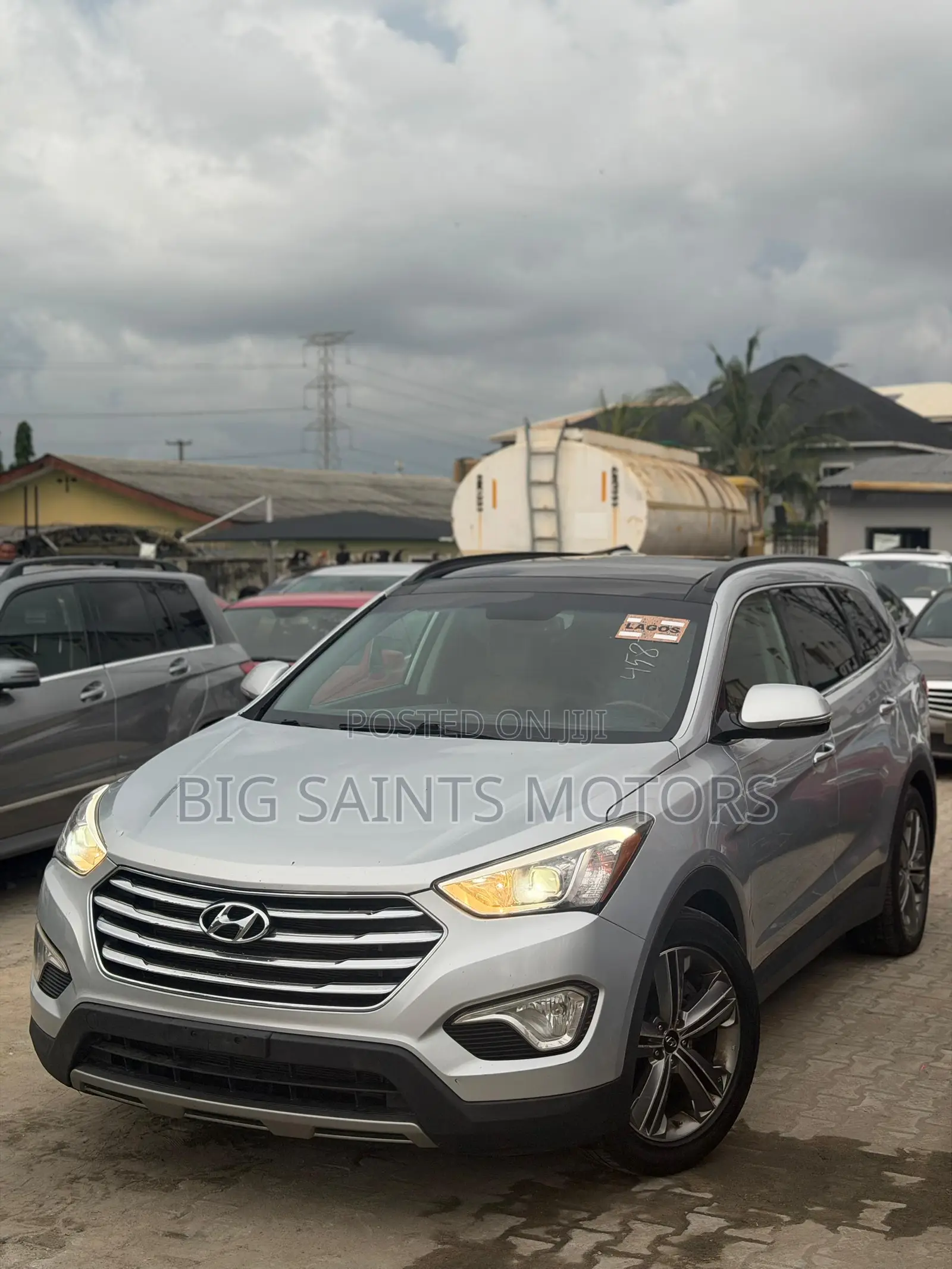Hyundai Santa Fe Limited AWD 2016 Silver