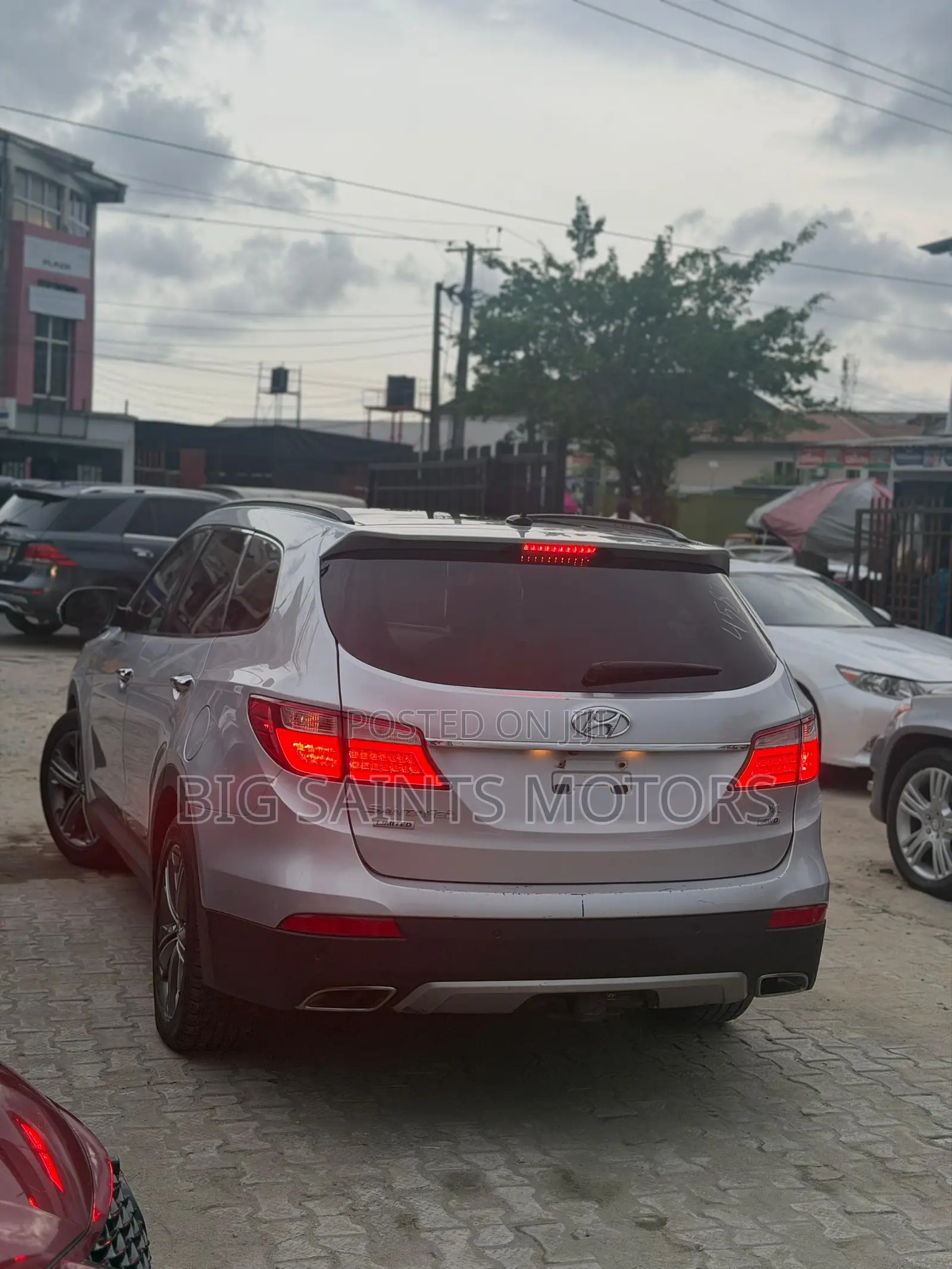 Hyundai Santa Fe Limited AWD 2016 Silver