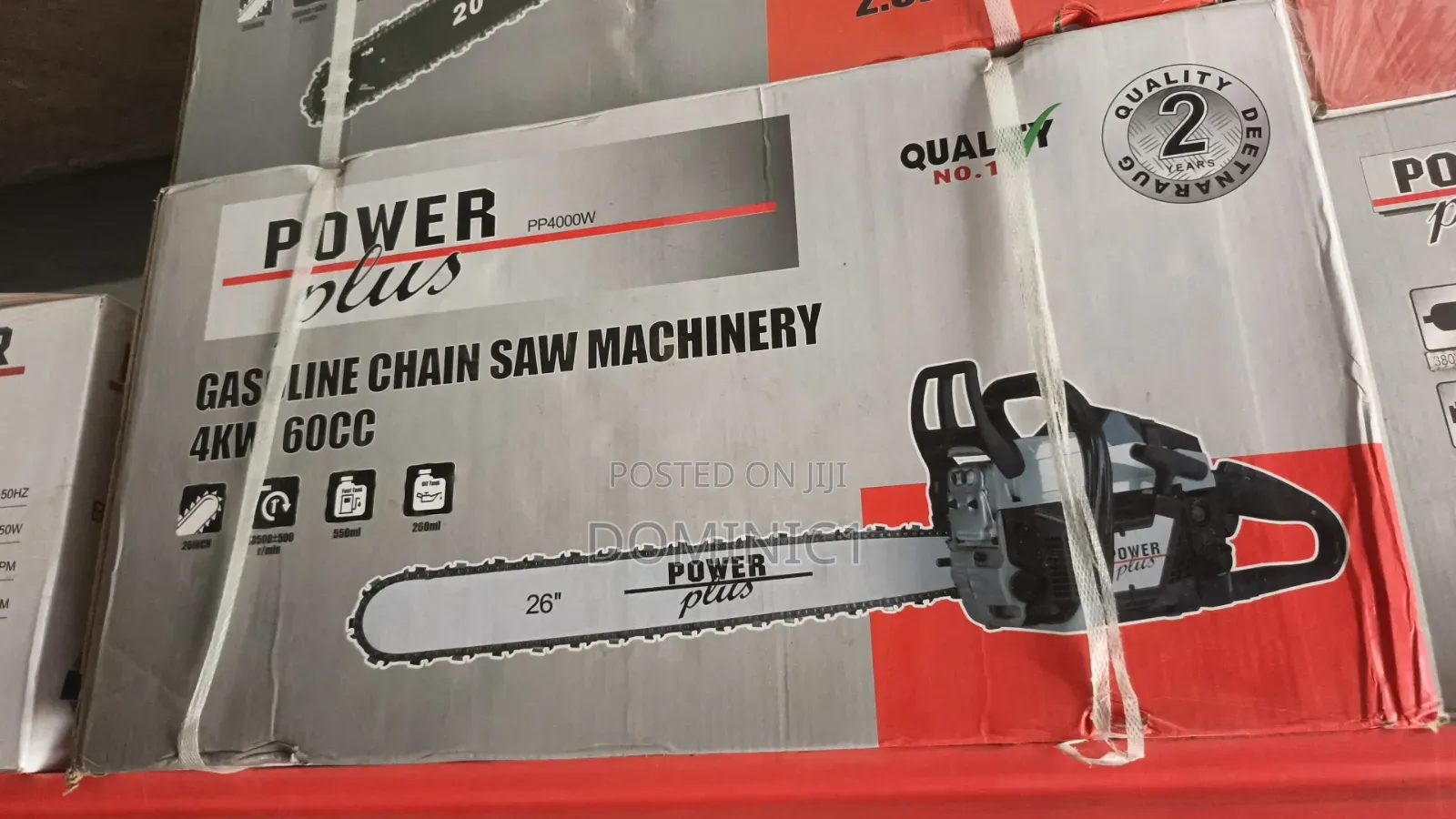 26 Inch Power Plus Pp4000w Gasoline Chain Saw