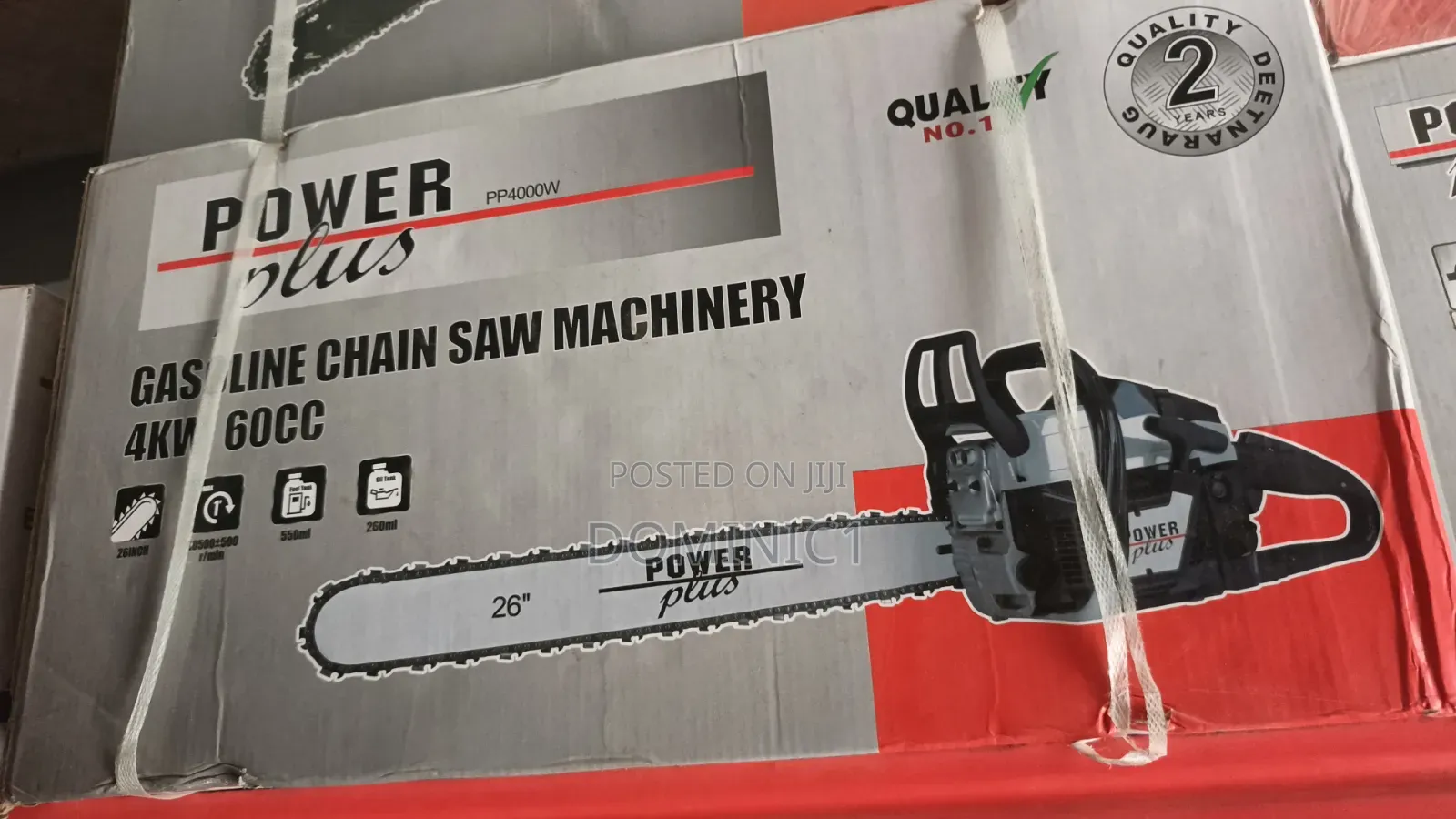 26 Inch Power Plus Pp4000w Gasoline Chain Saw