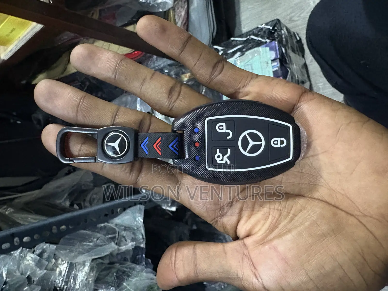 Plastic Mercedes Benz Key Holder Pouch
