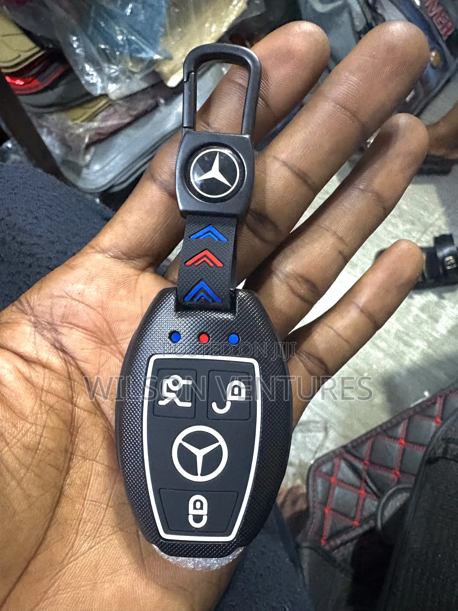 Plastic Mercedes Benz Key Holder Pouch