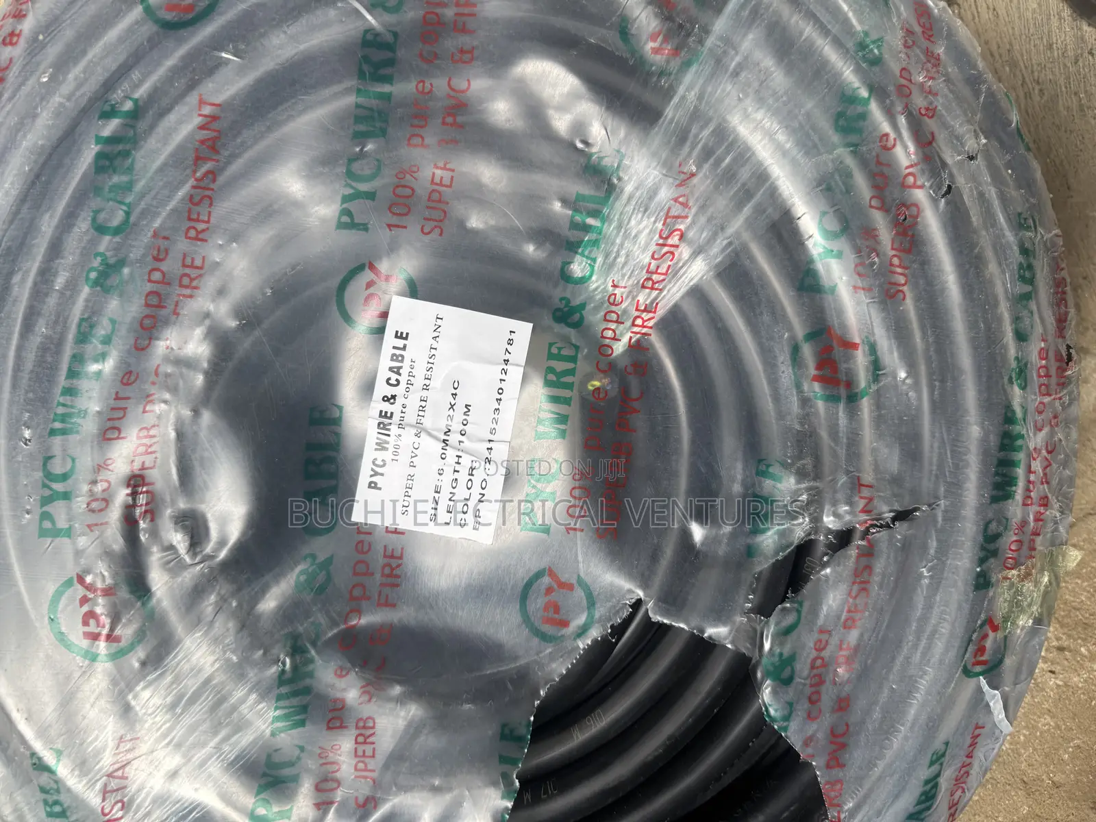 6mmx4core Flexible Cable Pic