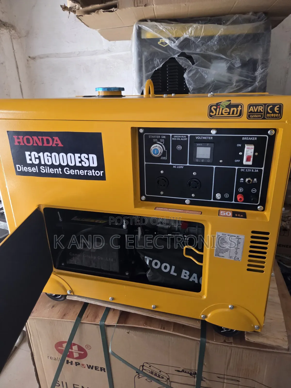 Industrial Strength 12kva Honda Soundproof Generator