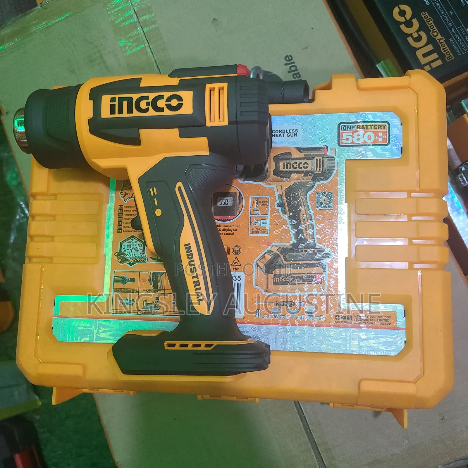 Ingco Cordless Heat Gun